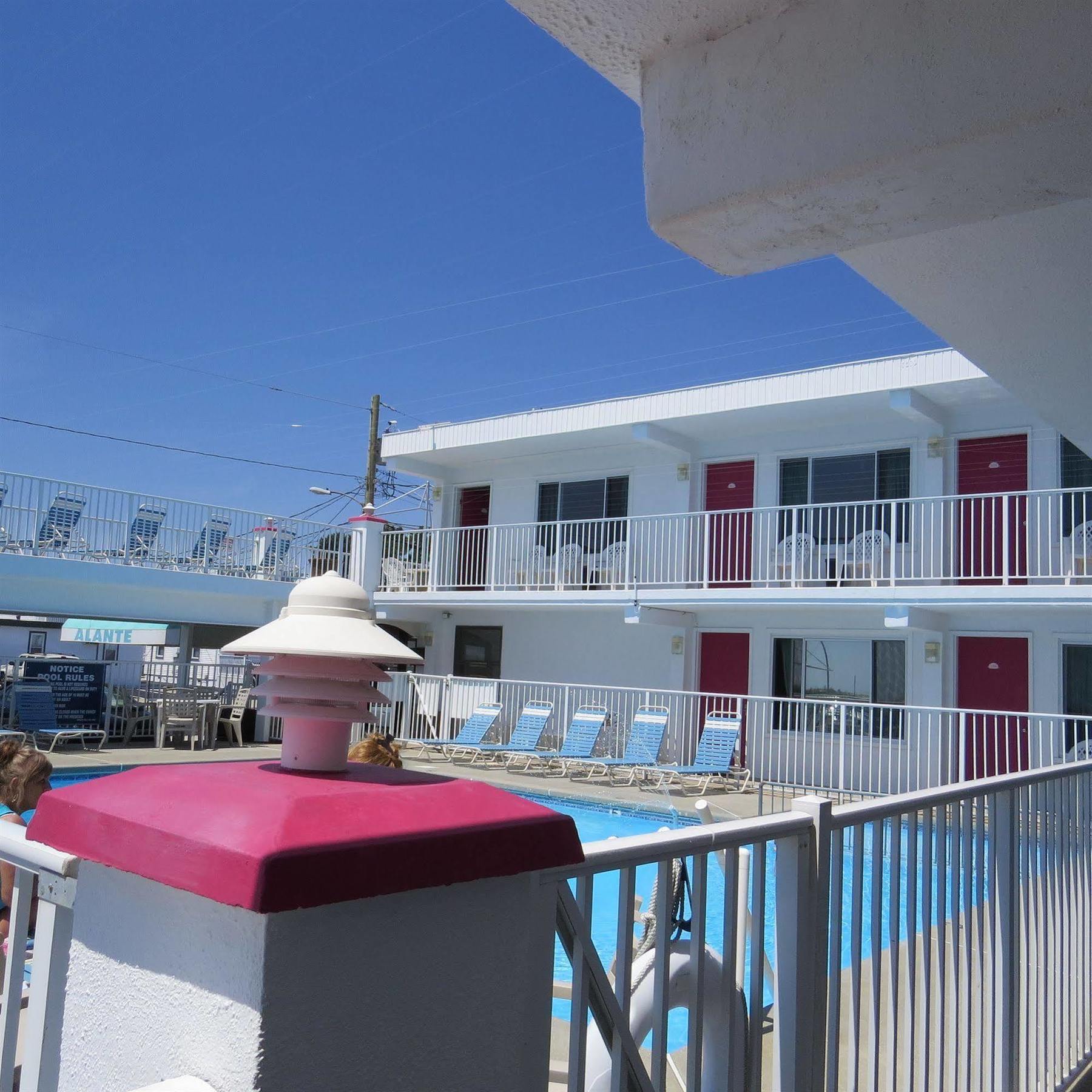 Hotel Alante Oceanfront Motor North Wildwood Exterior foto